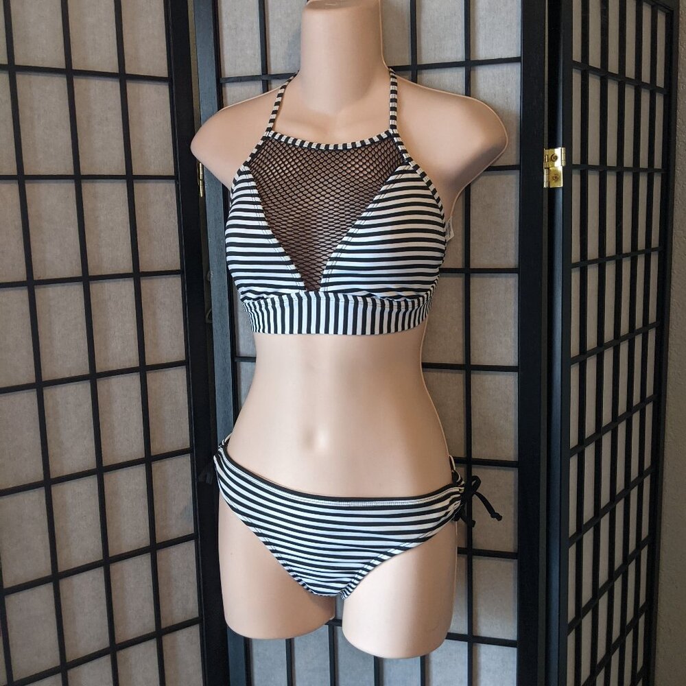 Mossimo High Neck Halter Bikini- Size M